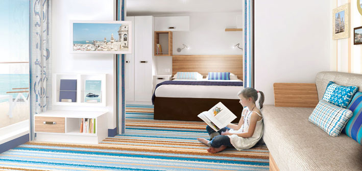 Familienkabine Balkon Mein Schiff 4 Beschreibung